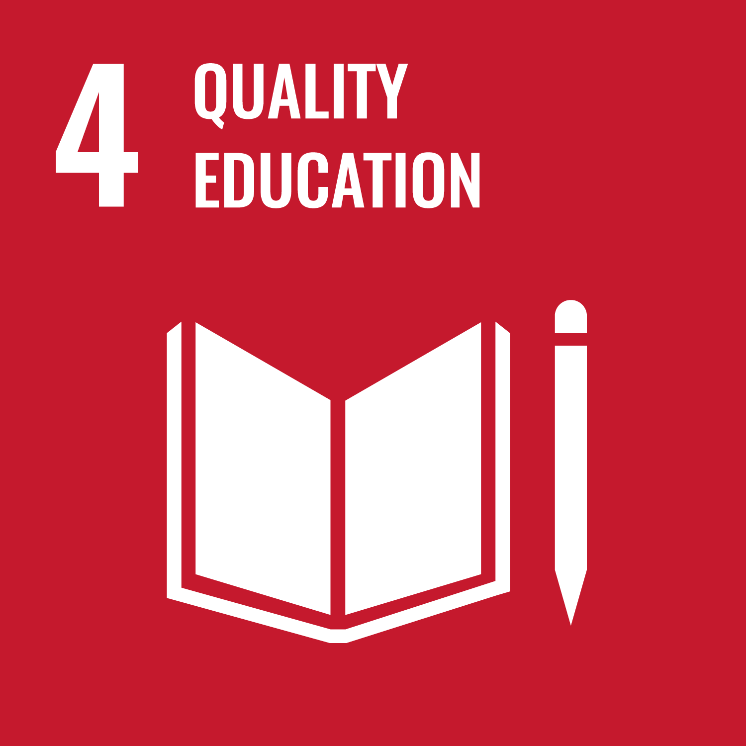 SDG goal 4 icon