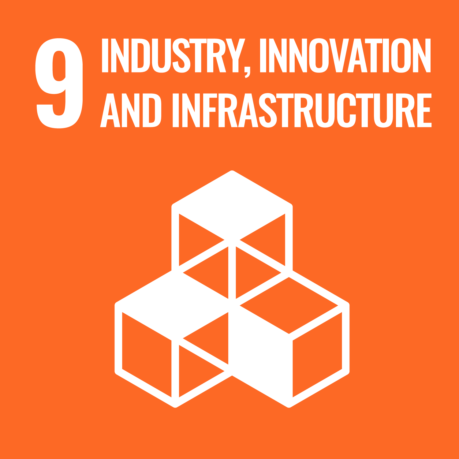 SDG goal 9 icon